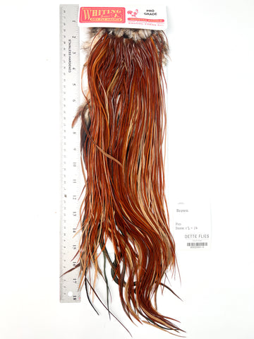 Brown - Whiting Line Rooster Saddle - Pro Grade (#13)