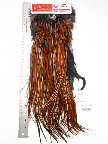 Brown - Whiting Line Rooster Saddle - Pro Grade (#14)