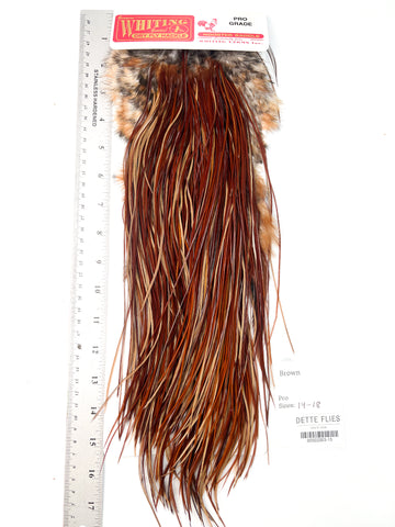 Brown - Whiting Line Rooster Saddle - Pro Grade (#15)