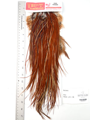 Brown - Whiting Line Rooster Saddle - Pro Grade (#4)