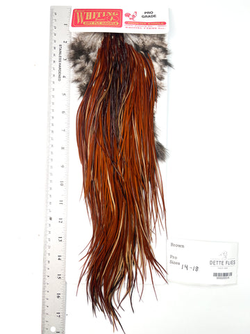 Brown - Whiting Line Rooster Saddle - Pro Grade (#6)