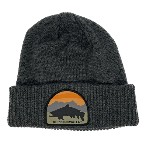 Rep Your Water Knit Hat - Backcountry Trout