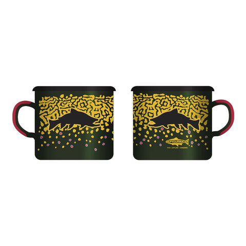 Rep Your Water Enamel Camp Mug - Brookie Flank