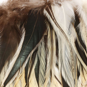 Badger Saddle Hackle 5-7"