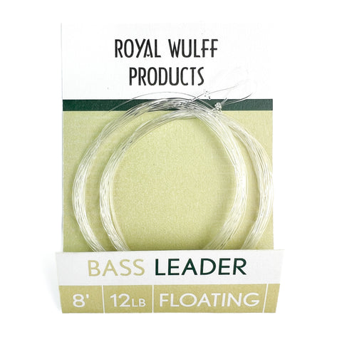 Royal Wulff Nylon Tapered Leaders - Bass