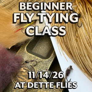 Beginner Fly Tying Class - 11/14/26