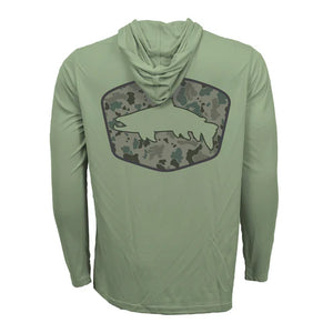 Rep Your Water - M's Camo Trout ECO50 Sun Hoody