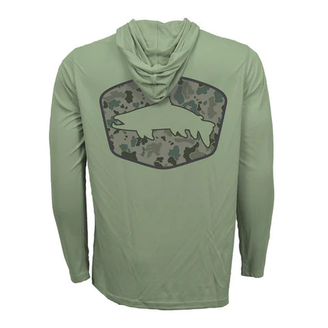 Rep Your Water - M's Camo Trout ECO50 Sun Hoody