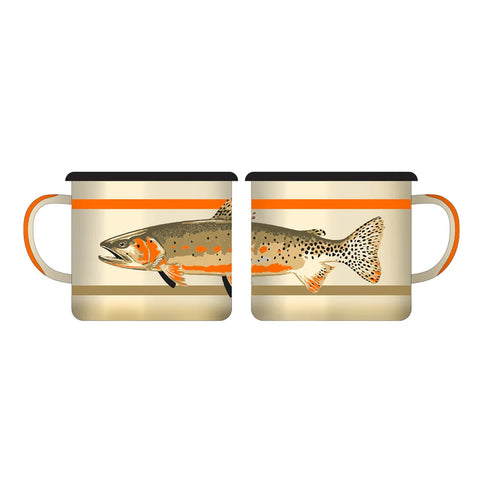 Rep Your Water Enamel Camp Mug - High Country Cutthroat