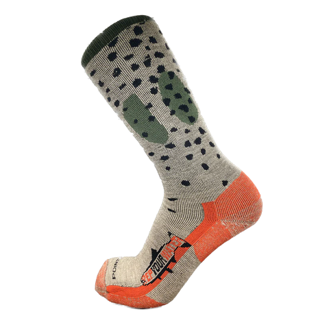 Rep Your Water Socks - Cutthroat Trout Skin