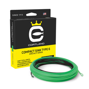 Cortland Specialty Series - Compact Sink Type 6 Fly Line