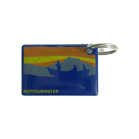 Rep Your Water Enamel Key Ring - Drifter