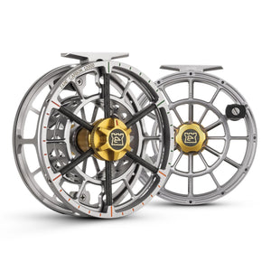 Hardy Zane Carbon Fly Reel - Lightweight Large Arbor Disc Drag LHW/RHW