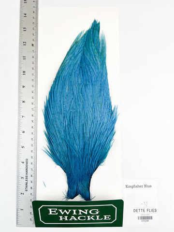 Kingfisher Blue - Ewing Rooster Cape