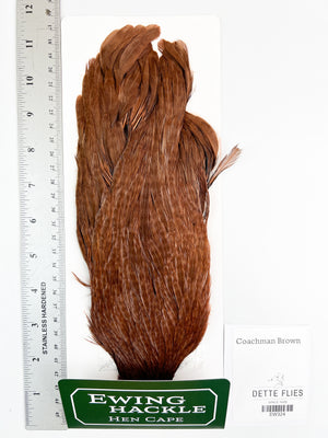 Coachman Brown - Ewing Hen Cape