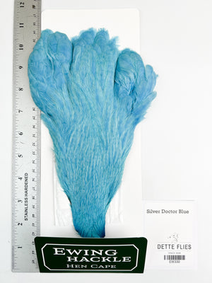 Silver Doctor Blue - Ewing Hen Cape