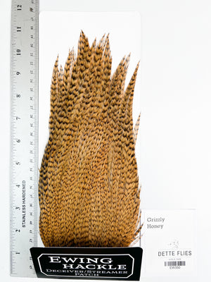 Grizzly dyed Honey - Ewing Deceiver Patch