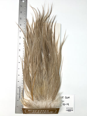 Light Dun - Ewing Dry Fly Rooster Saddle (390)