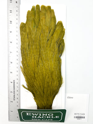 Olive - Ewing Hen Cape (411)