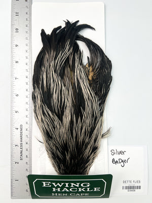 Silver Badger - Ewing Hen Cape (436)