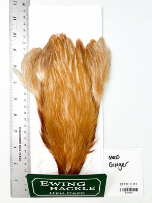 Medium Ginger - Ewing Hen Cape (440)