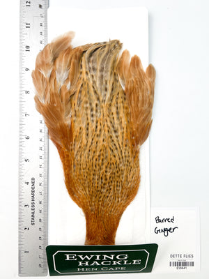 Barred Ginger - Ewing Hen Cape (441)