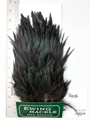 Black - Ewing Hen Saddle (456)