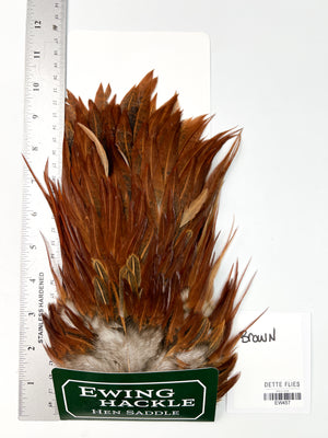 Brown - Ewing Hen Saddle (457)