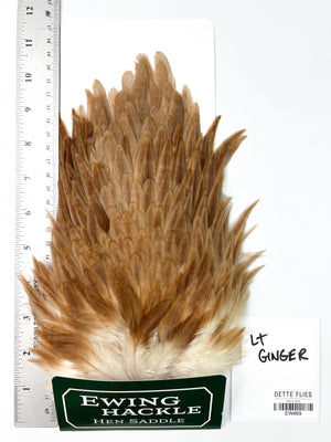 Light Ginger - Ewing Hen Saddle (469)