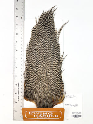 Grizzly - Ewing Dry Fly Rooster Cape (520)