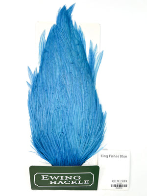 King Fisher Blue - Ewing Rooster Cape (570)