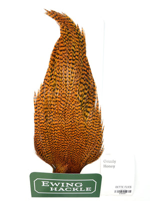 Grizzly dyed Honey - Ewing Rooster Cape (587)