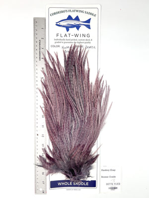 Hunkey Gray - Ewing x Cordeiro's Flatwing Saddle - Bronze (#627)