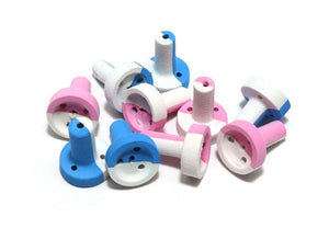 Foam Flat Face Popper Heads