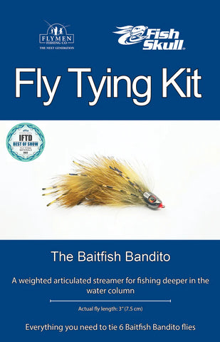 Flymen Fly Tying Kit: The Baitfish Bandito