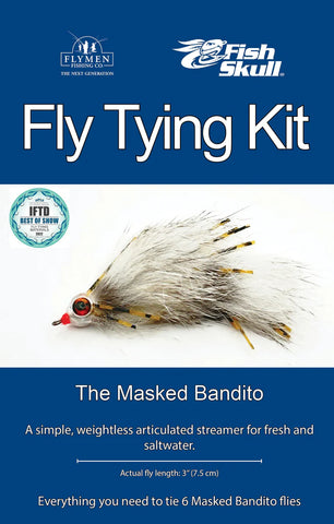 Flymen Fly Tying Kit: The Masked Bandito