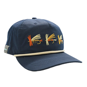 Rep Your Water Retro Flies Unstructured Hat