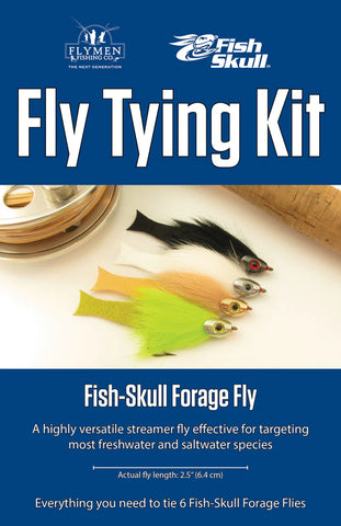 Flymen Fly Tying Kit: Fish-Skull Forage Fly