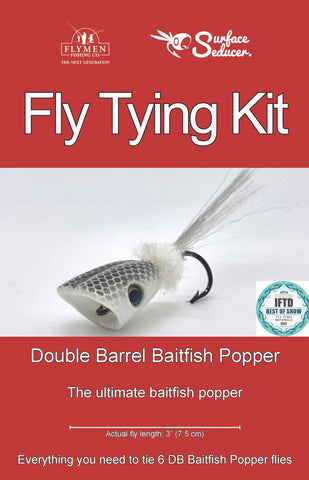 Flymen Fly Tying Kit: DB Baitfish Popper