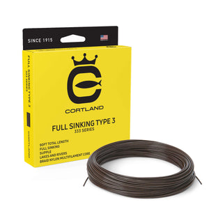 Cortland 333 - Full Sinking Type 3 Fly Line