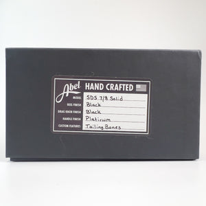 Custom SDS 7/8 Solid - Black Underwood Bonefish