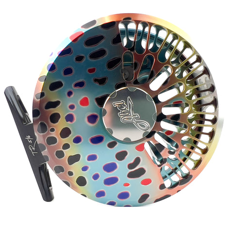 Custom Abel TR Reel 4/5 - Native Brown Trout - Fly Fishing Outfitters