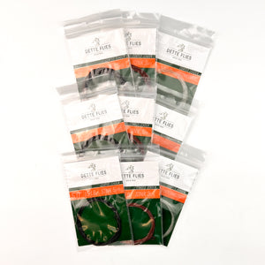 Dette Flies Coated Sinking Leaders