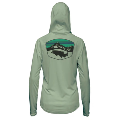 Rep Your Water - W's Mountain Trout ECO50 Sun Hoody