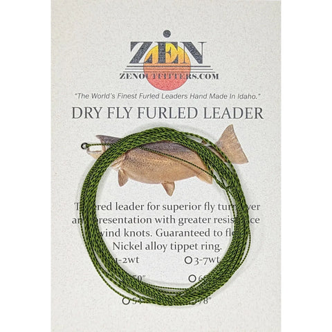 Zen Outfitters Uni Dry Fly Furled Leader