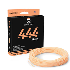 Cortland 444 - Peach Weight Forward Floating Fly Line