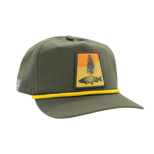 Rep Your Water Fly Fishing Roots 5 Panel Hat