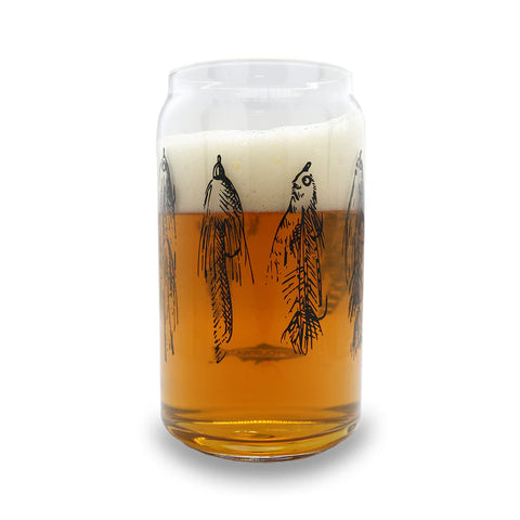 Rep Your Water Beer Can Glass - Streamers