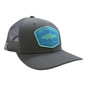 Rep Your Water Mesh Back Hat - Badge