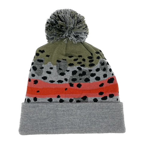 Rep Your Water Knit Hat - Rainbow Trout Skin 2.0